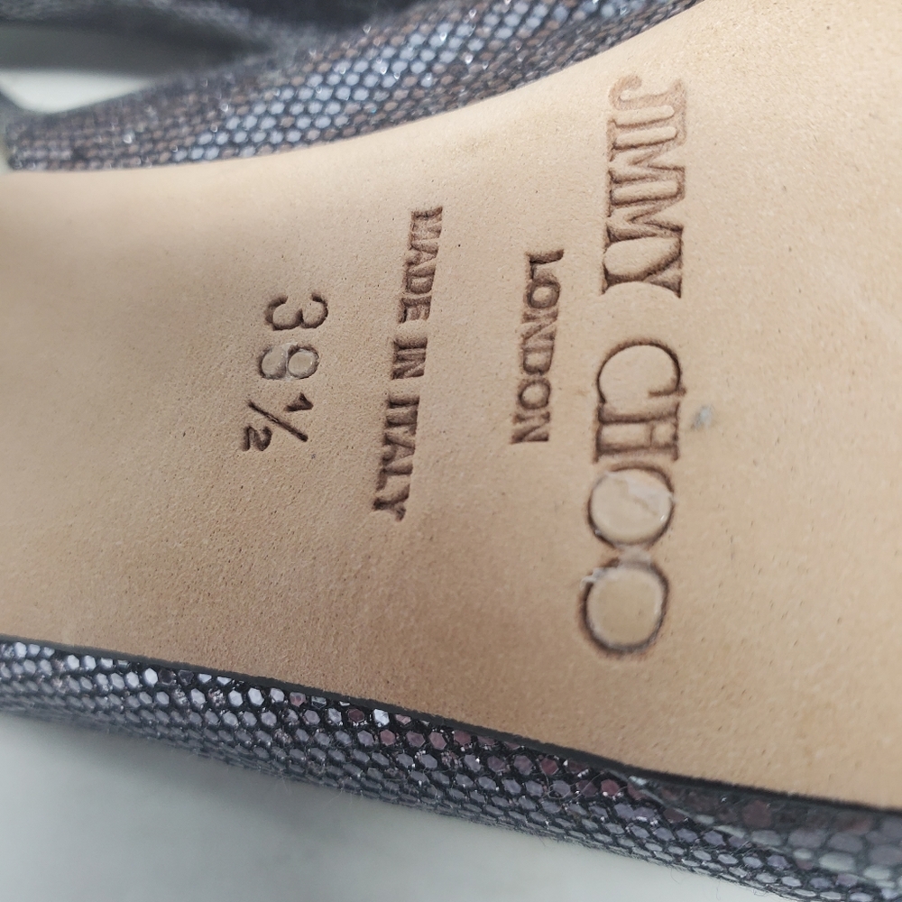 Jimmy Choo Pewter Pumps - Picture 8 of 9